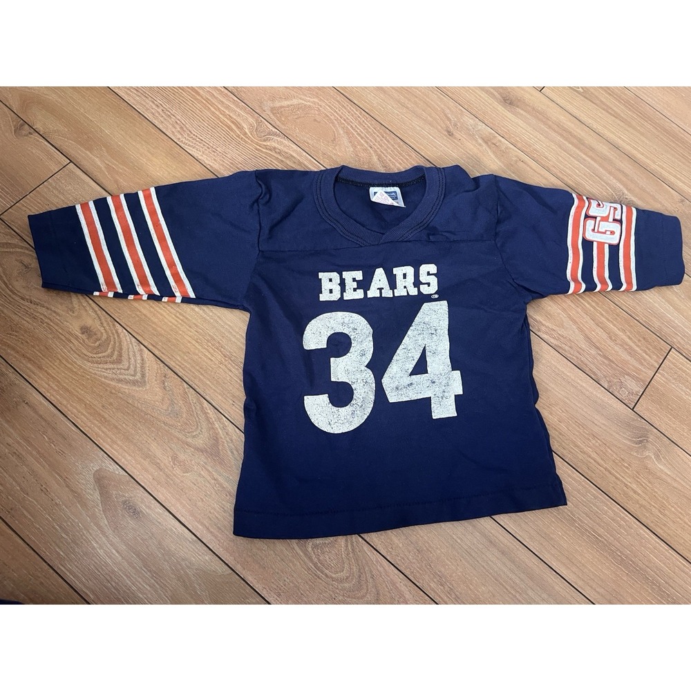 Vintage 80s Rawlings Youth 7 Chicago Bears #34 Walter Payton Princess Bride